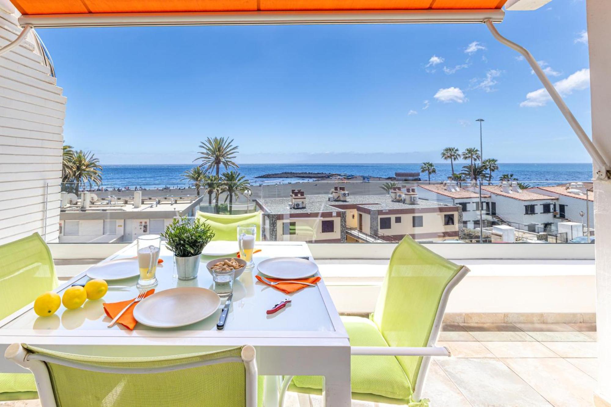 Atico Apartamento Las Burras Playa San Agustin  Ngoại thất bức ảnh